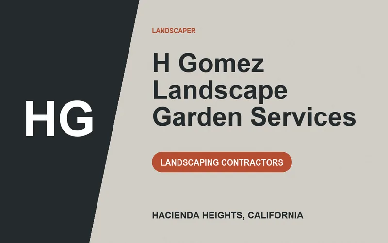 H Gomez Landscape Garden Services in Hacienda Heights, California