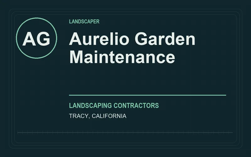 Aurelio Garden Maintenance in Tracy, California