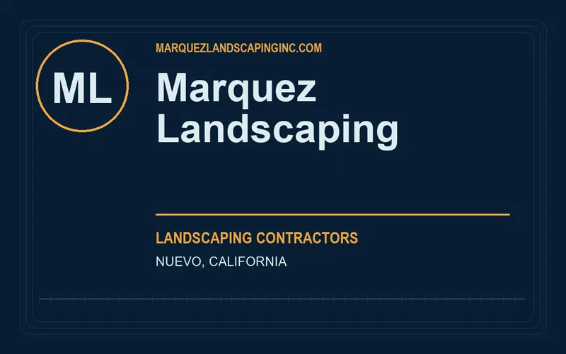 Marquez Landscaping in Nuevo, California
