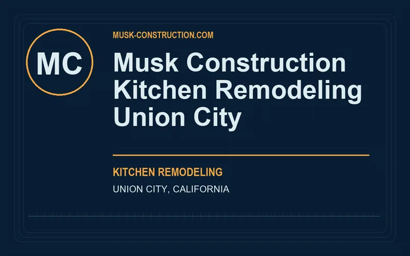 Musk Construction Kitchen Remodeling Union City in Union City, California