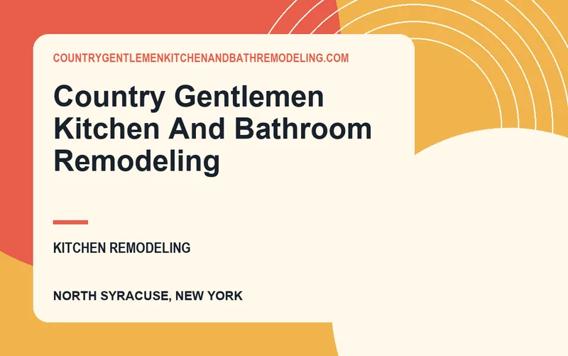 Country Gentlemen Kitchen And Bathroom Remodeling in North Syracuse, New York