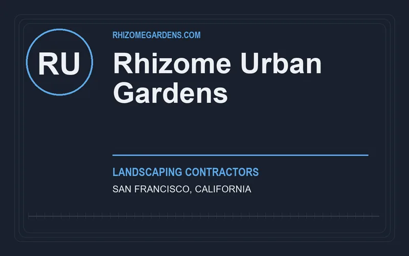 Rhizome Urban Gardens in San Francisco, California
