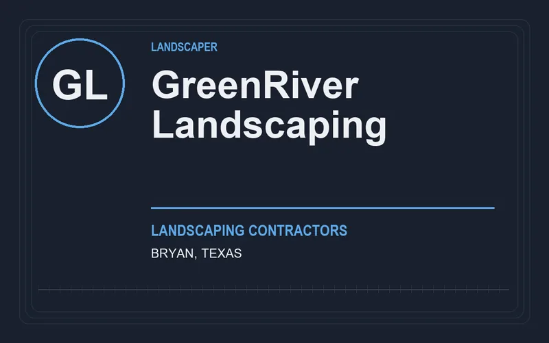 GreenRiver Landscaping in Bryan, Texas