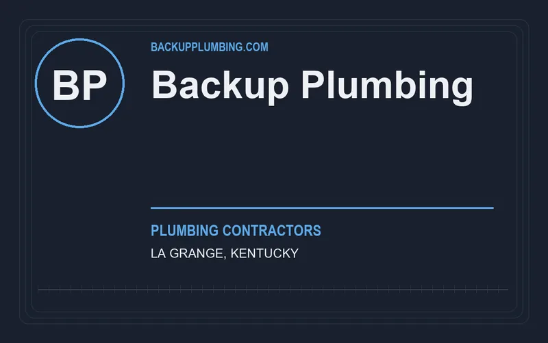 Backup Plumbing in La Grange, Kentucky