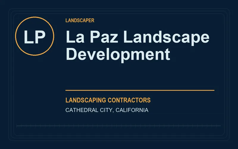 La Paz Landscape Development in Cathedral City, California