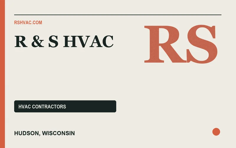 R & S HVAC in Hudson, Wisconsin