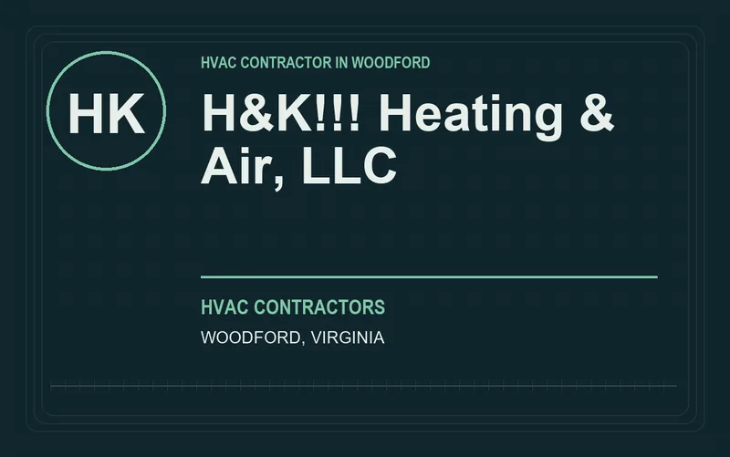 H&K!!! Heating & Air, Llc in Woodford, Virginia