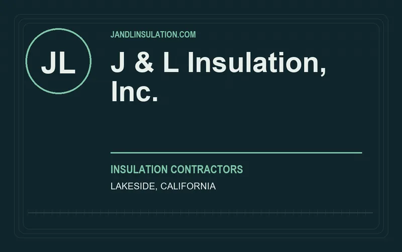 J & L Insulation, Inc. in Lakeside, California