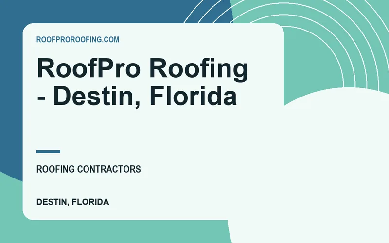 RoofPro Roofing - Destin, Florida in Destin, Florida