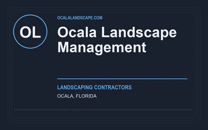 Ocala Landscape Management in Ocala, Florida
