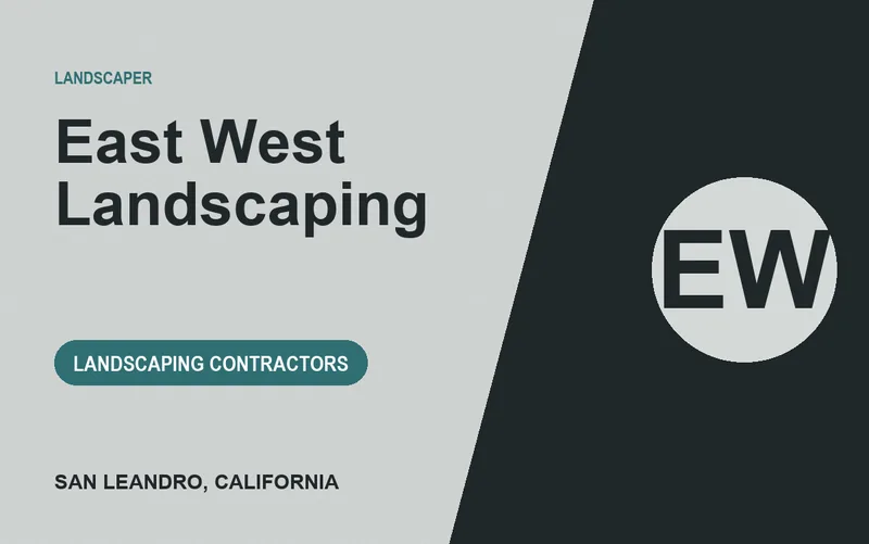 East West Landscaping in San Leandro, California