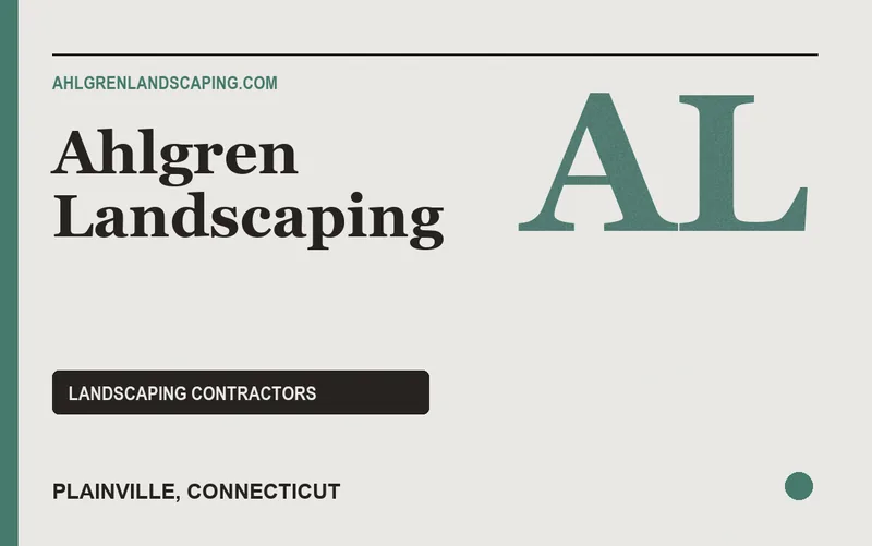 Ahlgren Landscaping in Plainville, Connecticut