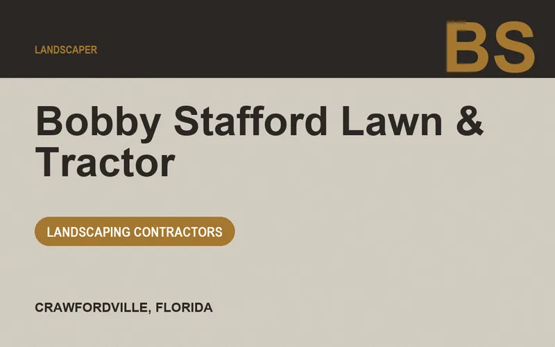 Bobby Stafford Lawn & Tractor in Crawfordville, Florida