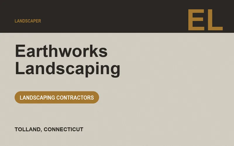 Earthworks Landscaping in Tolland, Connecticut