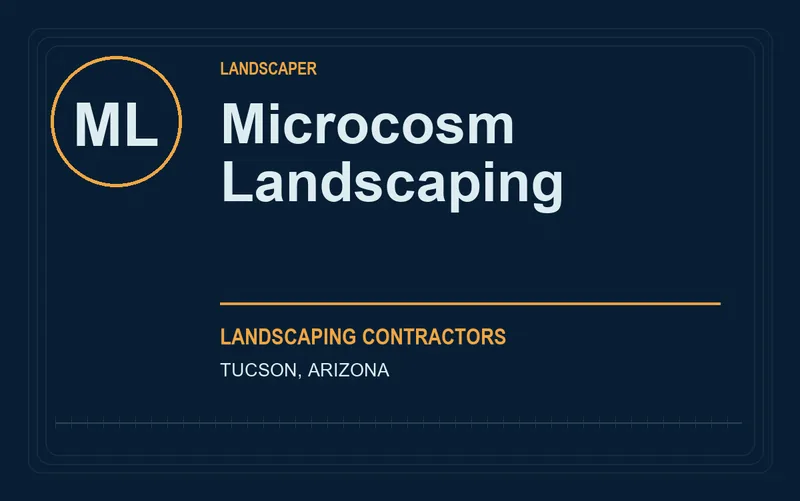Microcosm Landscaping in Tucson, Arizona