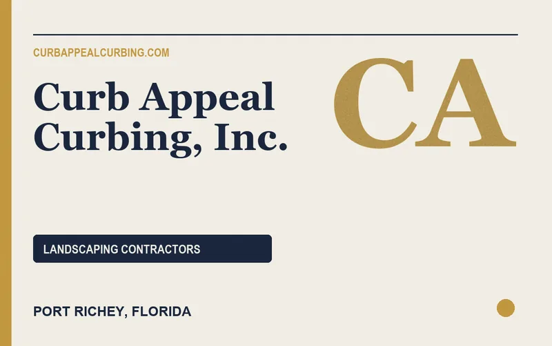 Curb Appeal Curbing, Inc. in Port Richey, Florida