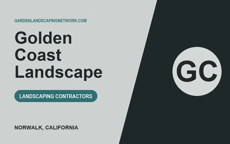 Golden Coast Landscape in Norwalk, California