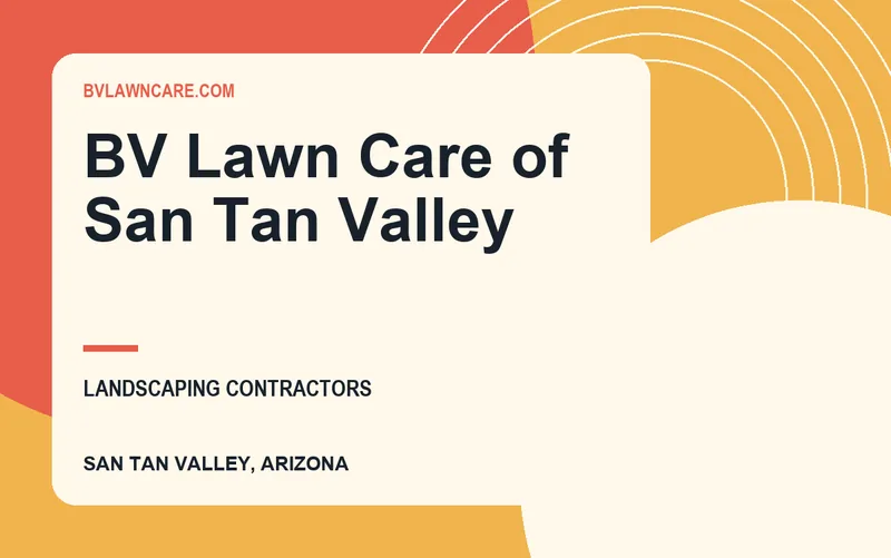 BV Lawn Care of San Tan Valley in San Tan Valley, Arizona