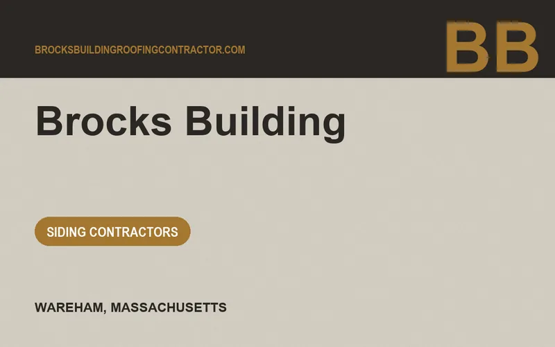 Brocks Building in Wareham, Massachusetts