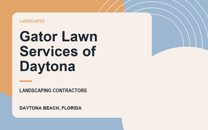 Gator Lawn Services of Daytona in Daytona Beach, Florida