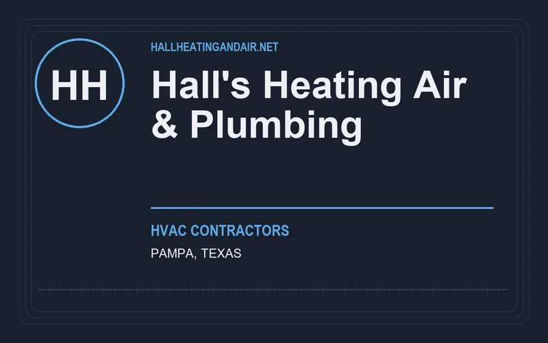 Hall's Heating Air & Plumbing in Pampa, Texas