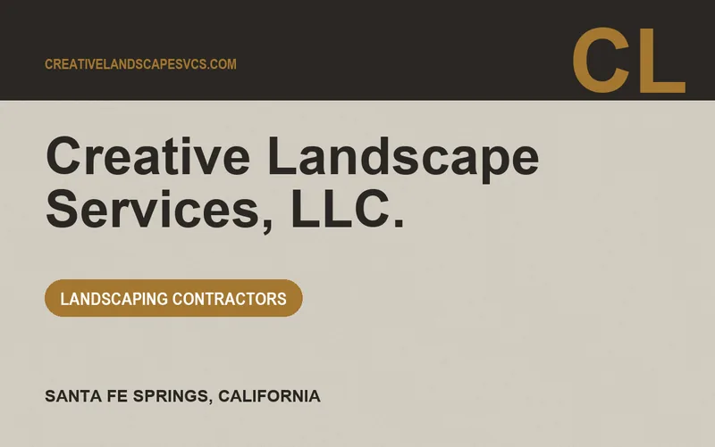 Creative Landscape Services, LLC. in Santa Fe Springs, California