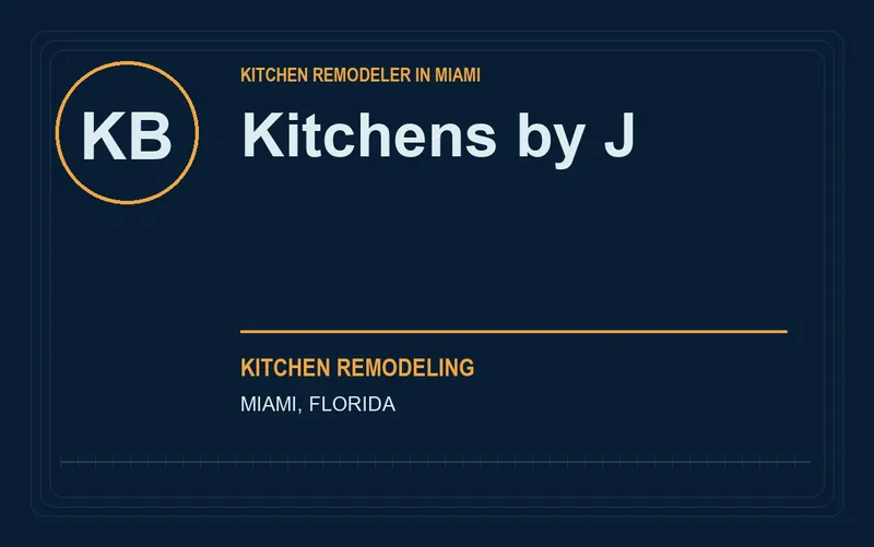 Kitchens by J in Miami, Florida