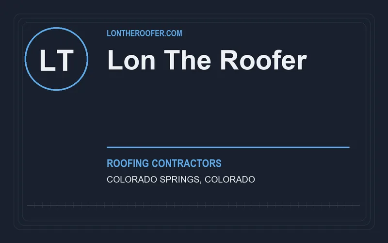 Lon The Roofer in Colorado Springs, Colorado