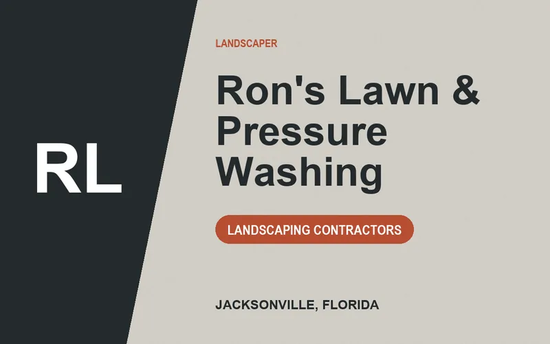 Ron's Lawn & Pressure Washing in Jacksonville, Florida
