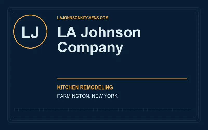 LA Johnson Company in Farmington, New York