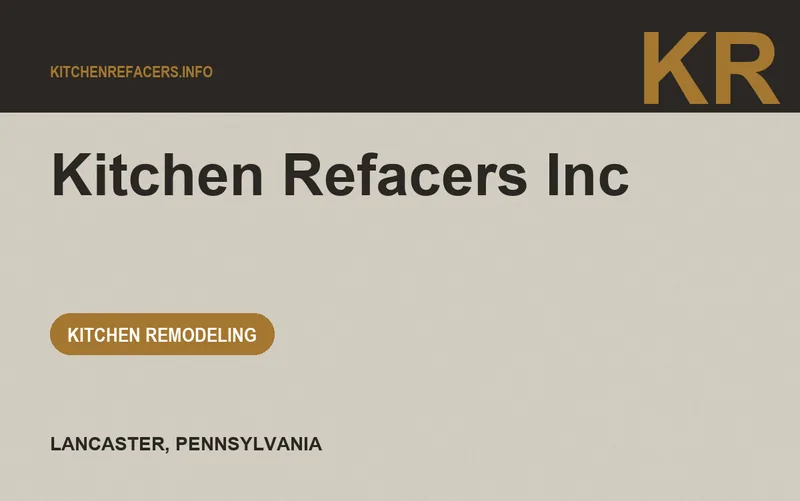 Kitchen Refacers Inc in Lancaster, Pennsylvania