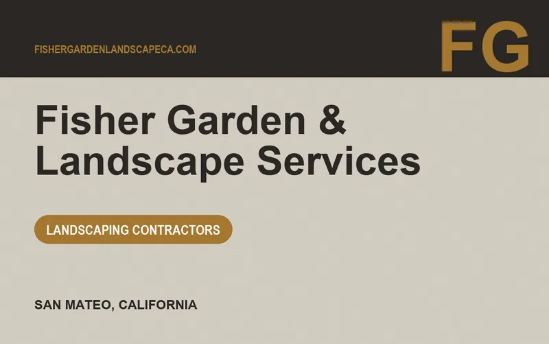 Fisher Garden & Landscape Services in San Mateo, California