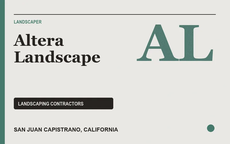 Altera Landscape in San Juan Capistrano, California