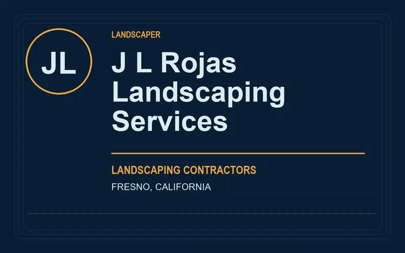 J L Rojas Landscaping Services in Fresno, California