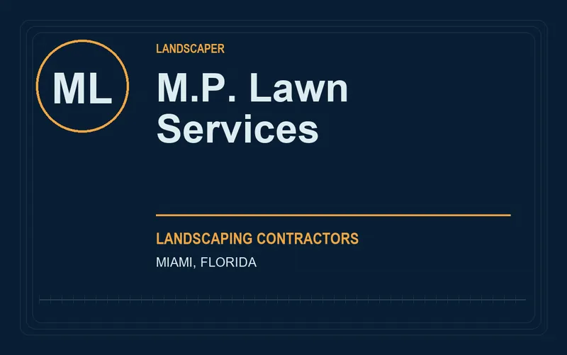 M.P. Lawn Services in Miami, Florida