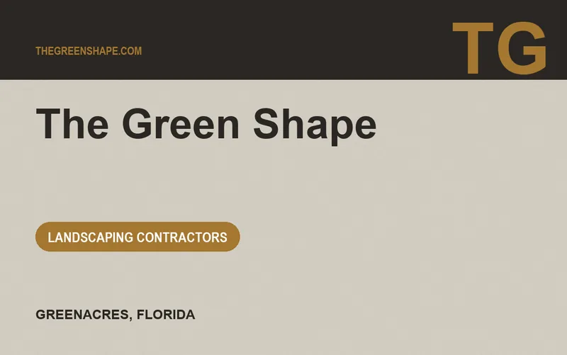 The Green Shape in Greenacres, Florida