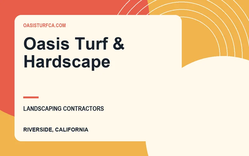 Oasis Turf & Hardscape in Riverside, California