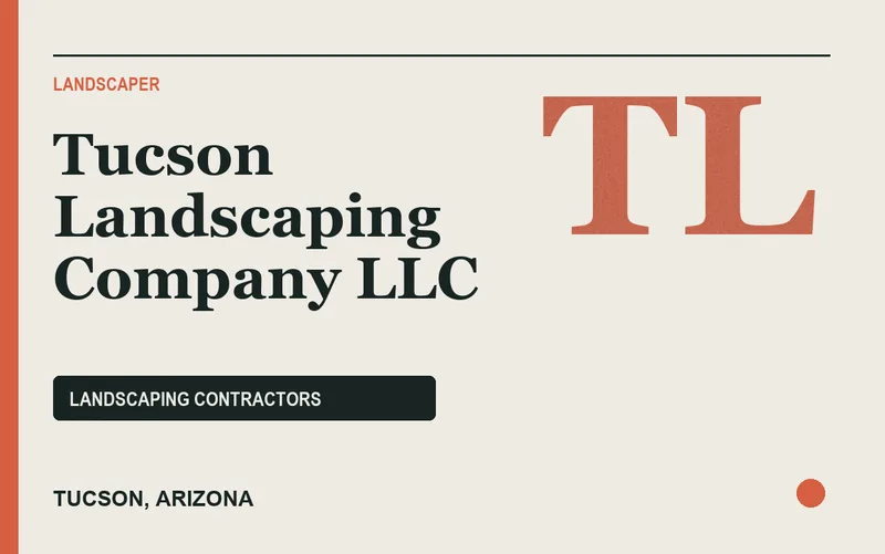 Tucson Landscaping Company LLC in Tucson, Arizona