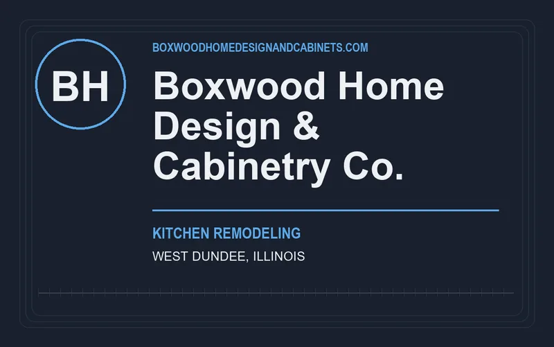 Boxwood Home Design & Cabinetry Co. in West Dundee, Illinois