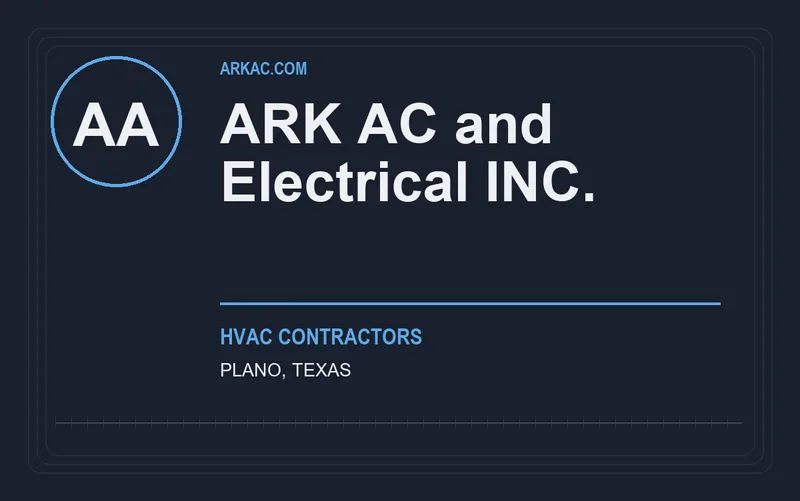 ARK AC and Electrical INC. in Plano, Texas