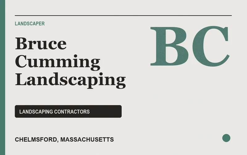 Bruce Cumming Landscaping in Chelmsford, Massachusetts
