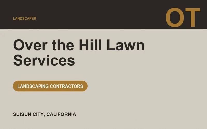 Over the Hill Lawn Services in Suisun City, California