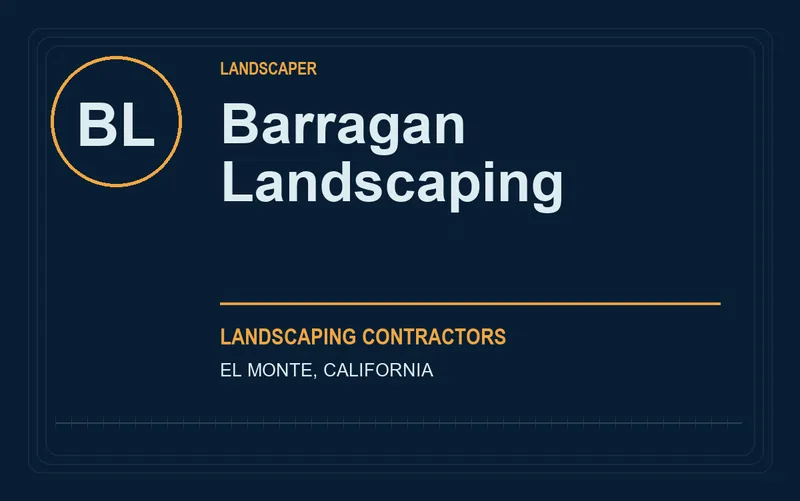 Barragan Landscaping in El Monte, California