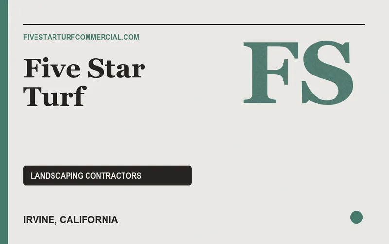 Five Star Turf in Irvine, California