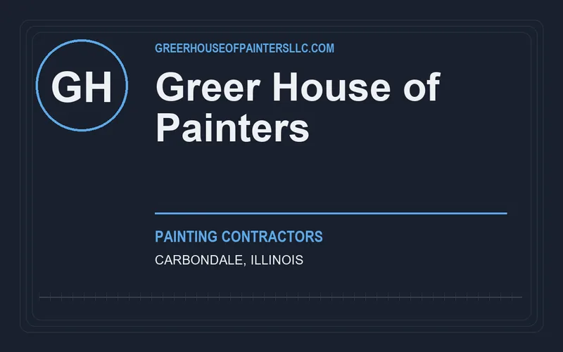 Greer House of Painters in Carbondale, Illinois