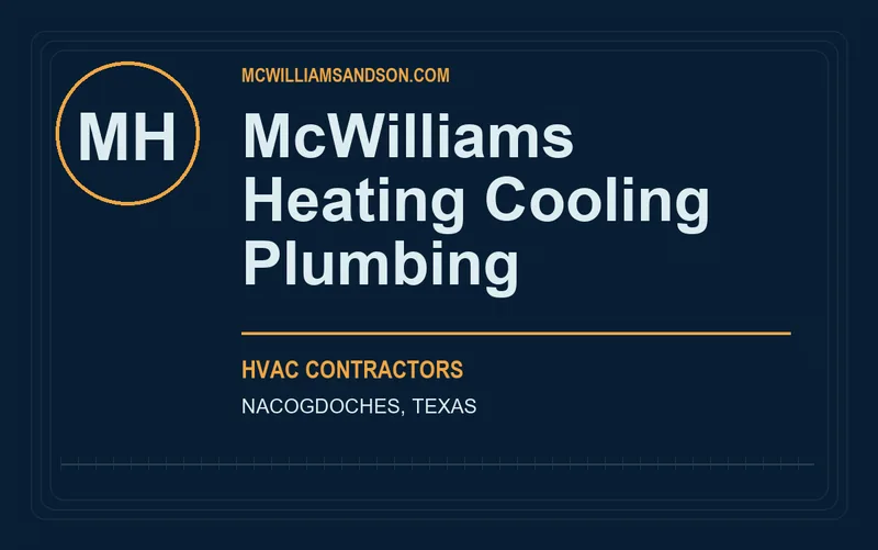 McWilliams Heating Cooling Plumbing in Nacogdoches, Texas