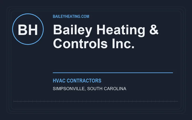 Bailey Heating & Controls Inc. in Simpsonville, South Carolina