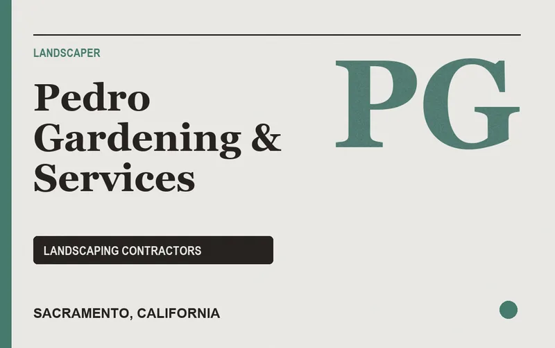 Pedro Gardening & Services in Sacramento, California