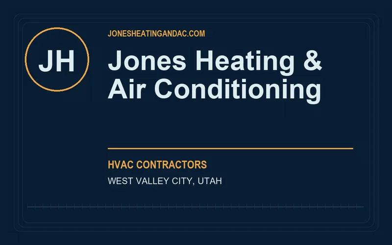 Jones Heating & Air Conditioning in West Valley City, Utah