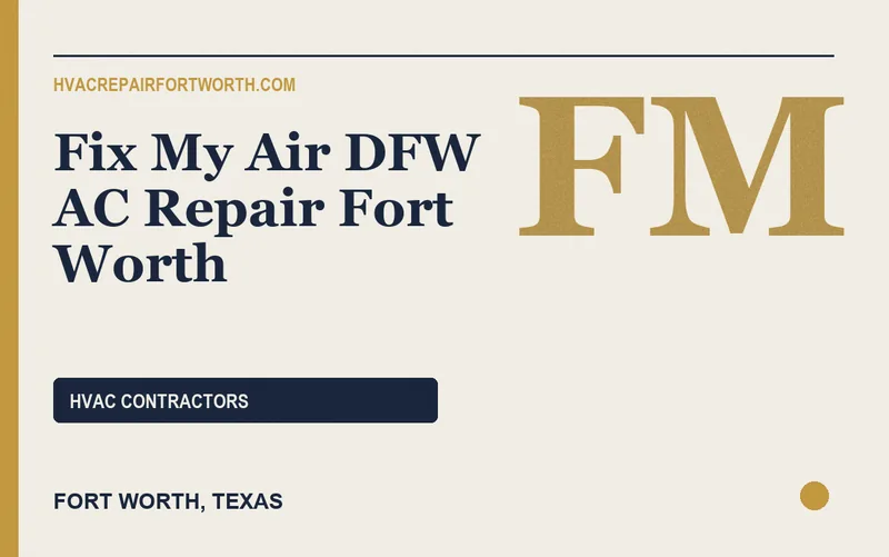 Fix My Air DFW AC Repair Fort Worth in Fort Worth, Texas